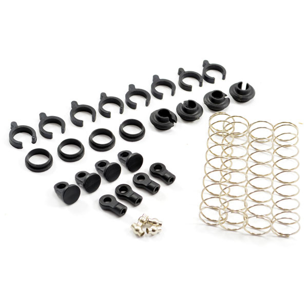 FTX Outback Spring Set &amp; Nylon  Parts (4) (FTX8149)