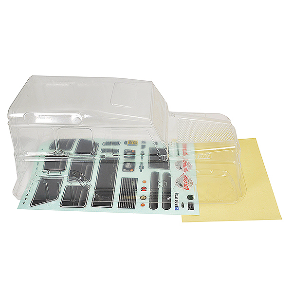 FTX Outback Ranger 2.0 Clear L Exan Bodyshell W/Mask &amp; Decals (FTX8186)