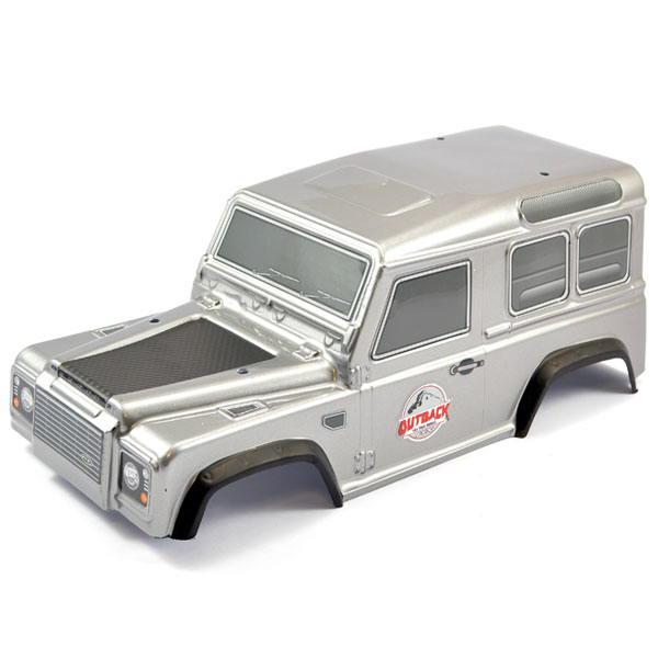 FTX Outback Painted Ranger 2.0 Bodyshell - Grey (FTX8193GY)