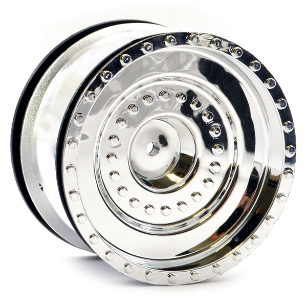 FTX Mighty Thunder Chrome Wheels (Pr) (FTX8419)