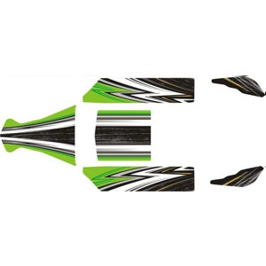 FTX Viper Body Assembly(Green) (FTX8701G)
