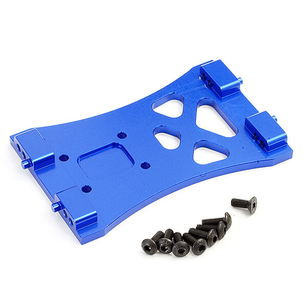 FTX Mauler Aluminium Centre Chassis Plate - Blue (FTX8833B)