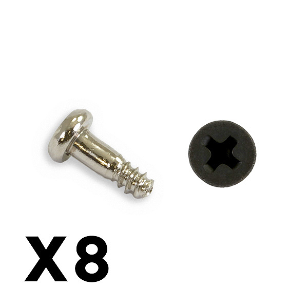 FTX Outback Mini 3.0 Button He Ad Metric Hex Screw 2X6 (8pcs) (FTX8921)