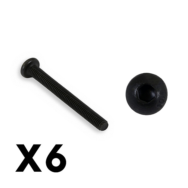 FTX Outback Fury Button Head 3 X 28mm Hex Screw (8pcs) (FTX9193)