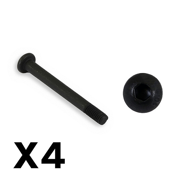 FTX Outback Fury Rear Lower Suspension Arm Screw 3X29mm (4pcs) (FTX9196)
