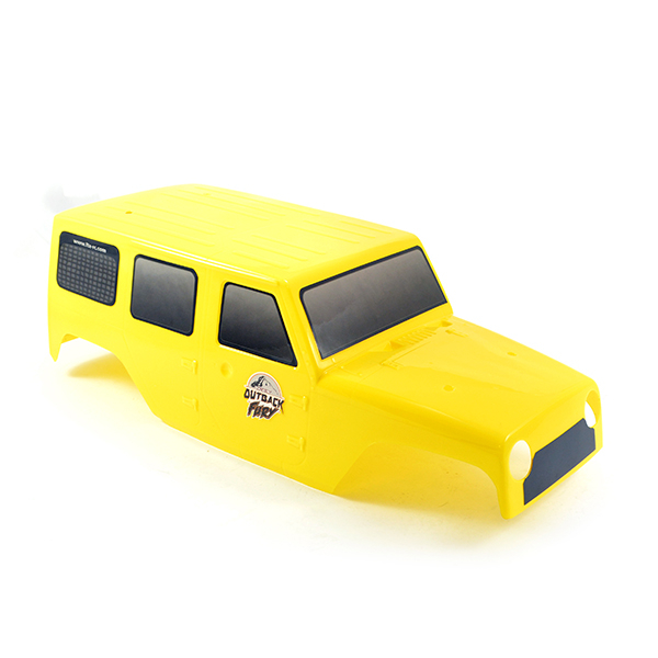 FTX Outback Fury Bodyshell Pvc - Yellow (FTX9209Y)