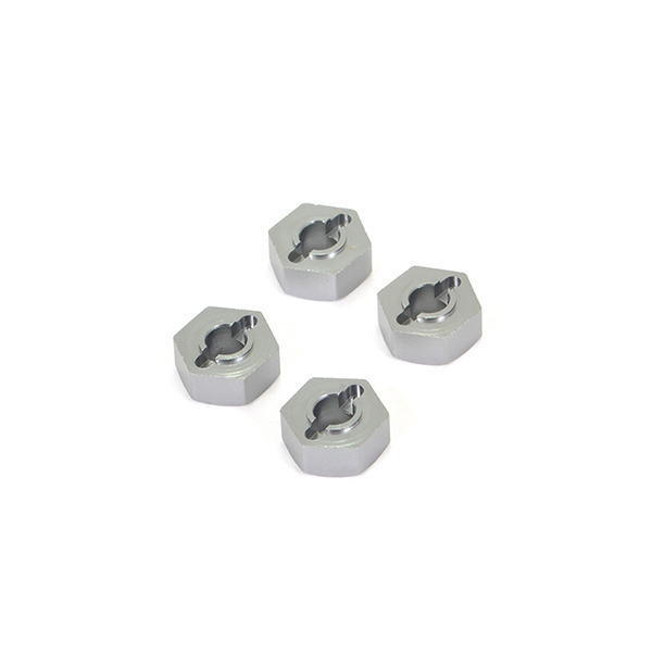 FTX Fury X Aluminium Wheel Hexes W/Pins (4pcs) (FTX9263)