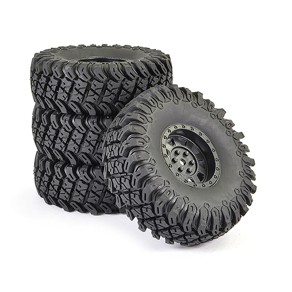 FTX Outback Hi-Rock Pre-Mounted Wheels &amp; Tyres (Set 4) (FTX9267B-4)