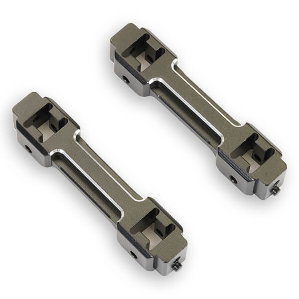FTX Outback Hi-Rock Aluminium Bumper Mounts (2) (FTX9293)