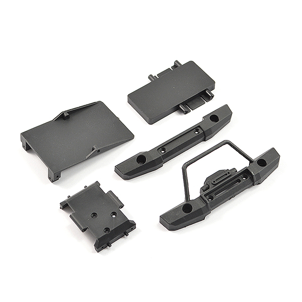 FTX Mini Outback 2.0 Fr/Rr Bumpers &amp; Electronics Mounts (FTX9300)