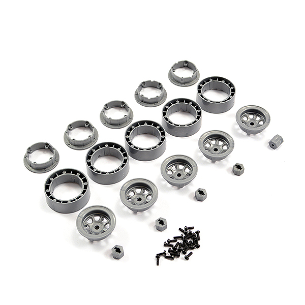 FTX Mini Outback 2.0 Bead Lock Wheel Set (5) (FTX9307)
