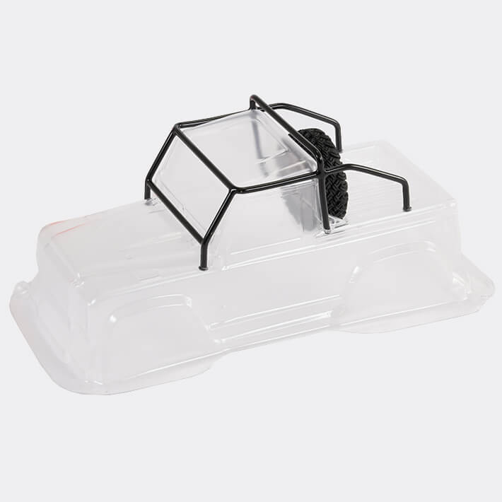 FTX Mini Outback 2.0 Ranger Body &amp; Roll Cage - Clear Pvc (FTX9330)