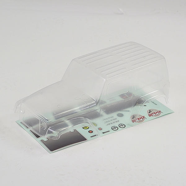 FTX Mini Outback 2.0 Alto Body - Clear Lexan (FTX9333)