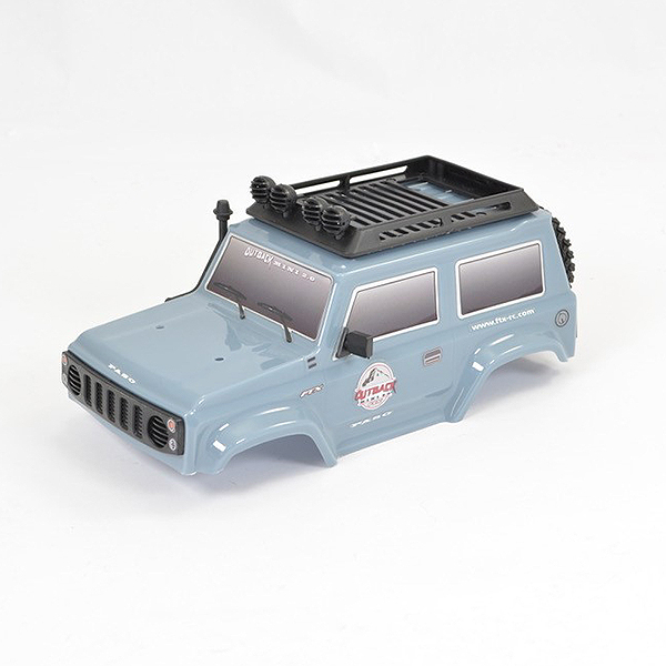 FTX Mini Outback 2.0 Paso Body Grey W/Accessories (FTX9337GY)