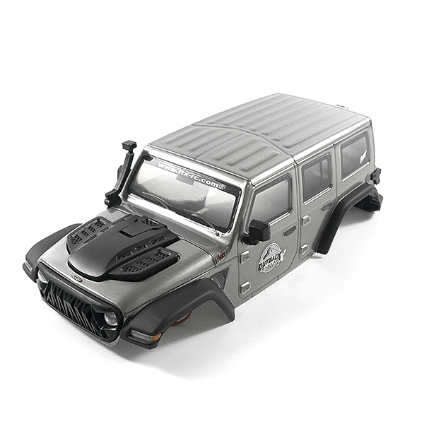 FTX Outback Mini X 2.0 Fury Gr Ey Complete Body Pre-Built Bod (FTX9379GY)