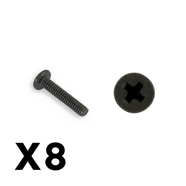 FTX Outback Ranger XC Button Head M2 X 10mm Screws (6pcs) (FTX9482)