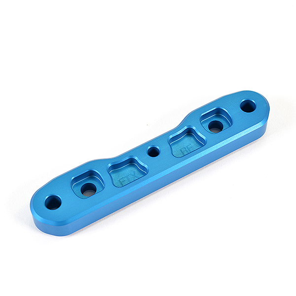 FTX DR8 Rear Fr Aluminum Lower Cnc Suspension Mount - Blue (FTX9631B)