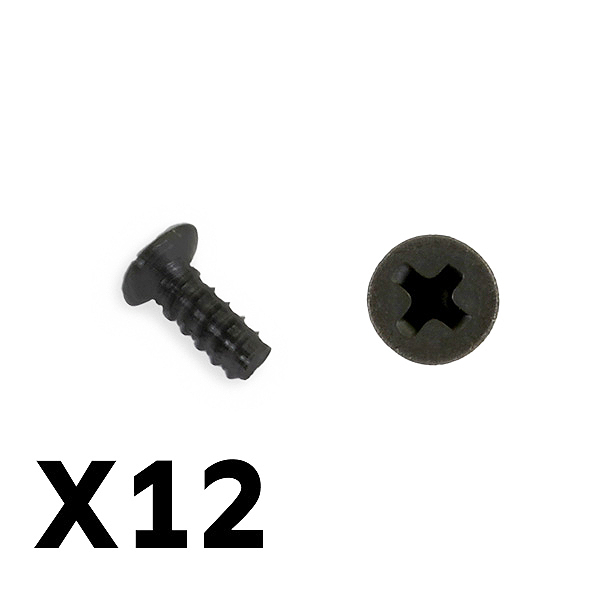 FTX Tracer Countersunk Self Tapping KBH02.3*6mm (FTX9753)