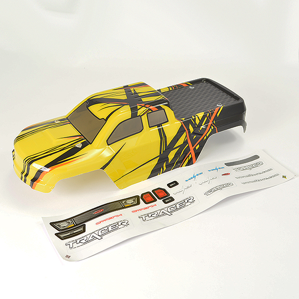 FTX Tracer Truck Body &amp; Decal - Yellow Option (FTX9792)