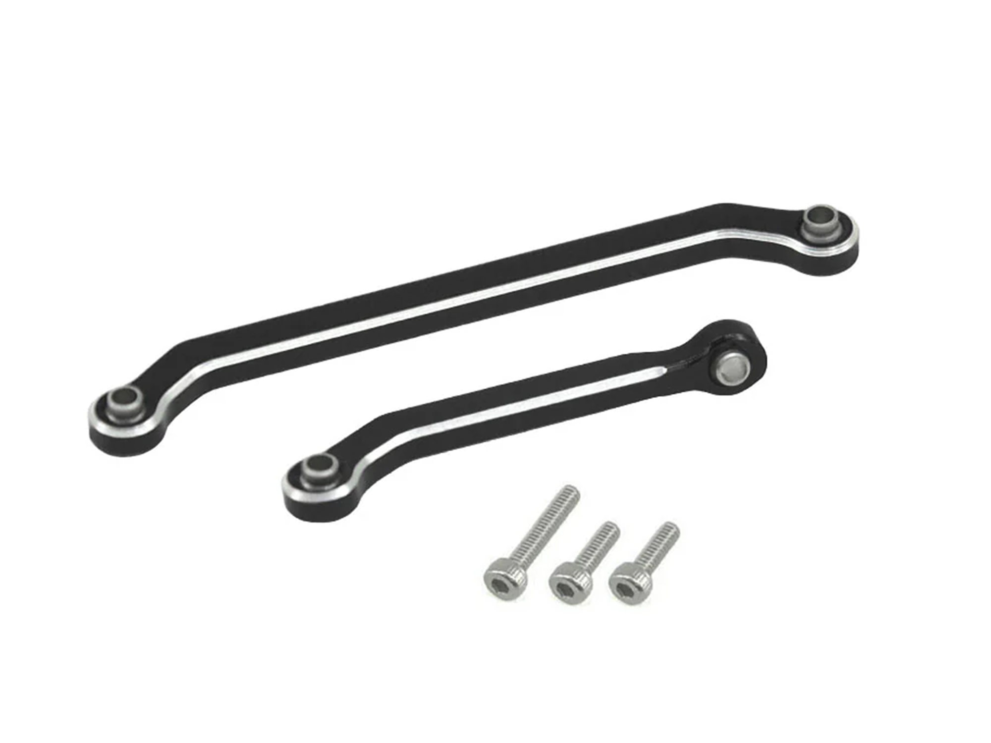 RC Overhaul Aluminium Steering Link Set, Black SCX30 (G-RCO-AX047)