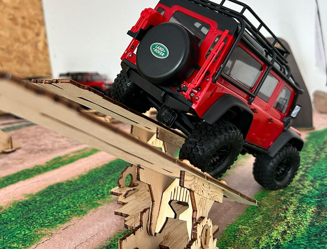 Crawler Park Basic Kit 1/18 & 1/24 - 2 Obstacles (TWDKIT0006-2) 