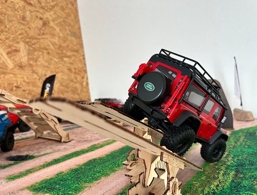 Crawler Park Basic Kit 1/18 & 1/24 - 2 Obstacles (TWDKIT0006-2) 