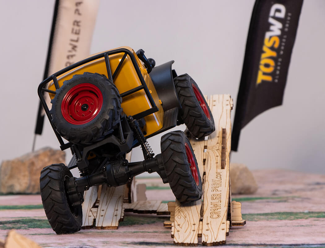 Crawler Park Basic Kit 1/18 & 1/24 - 2 Obstacles (TWDKIT0006-2) 
