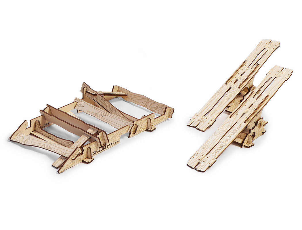 Crawler Park Basic Kit 1/18 &amp; 1/24 - 2 Obstacles (TWDKIT0006-2) 