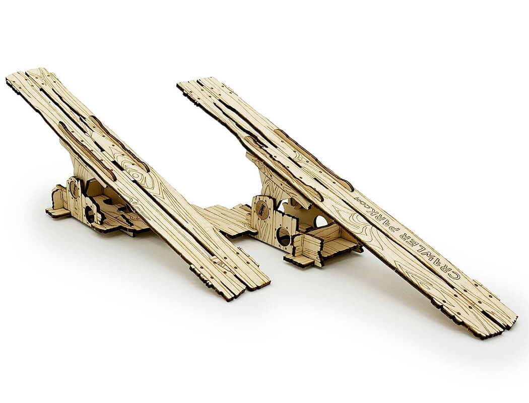 Crawler Park Basic Kit 1/18 & 1/24 - 2 Obstacles (TWDKIT0006-2) 