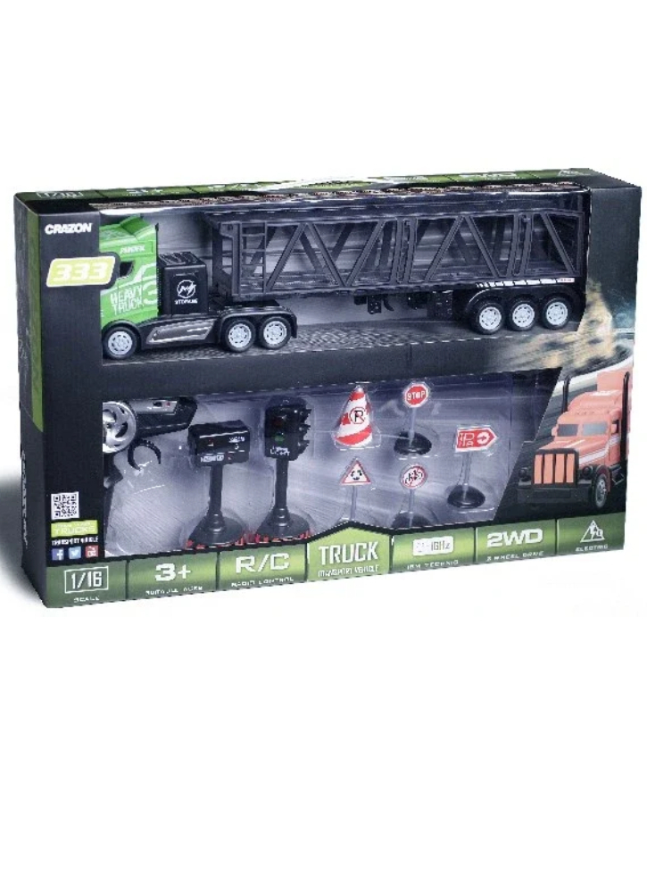 Crazon 1:16 RC Truck Car Transporter - 2.4GHz (GM1919A)
