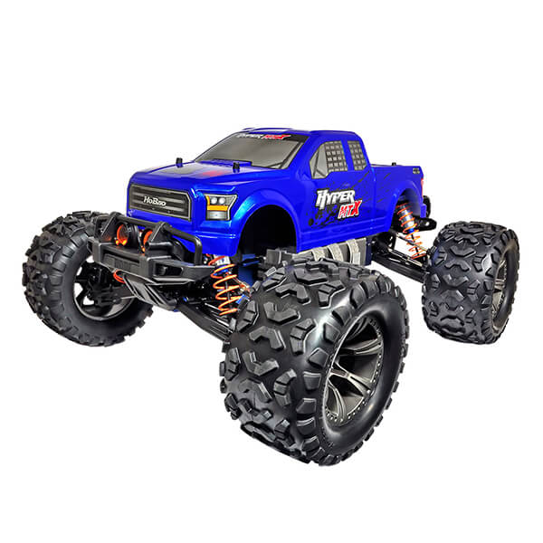 Hobao Hyper Monster Truck X Electric W/Hw150A Esc - Blue (HB-MTXE-C150BU)