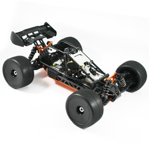 Hobao Hyper Cage Truggy Black Nitro RTR W/Mac28 6P Engine (HBCT-C28B)