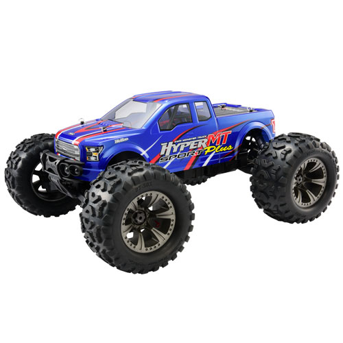 Hobao Hyper MT Sport Plus Elec RTR W/Hw150A Esc,18Kg Servo - Blue (HBMTE-C150BU)