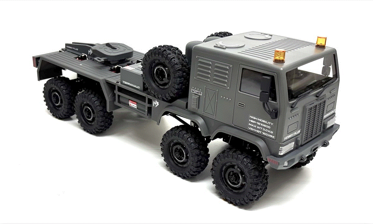 HobbyPlus CR-18P 8X8 Terranaut (AWS) Grey (HBP1810800-GY)