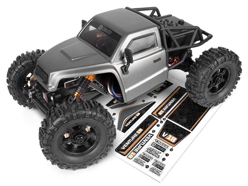 HPI Racing Venture18 CC Flux Competition Crawler - Gunmetal (HP160808)