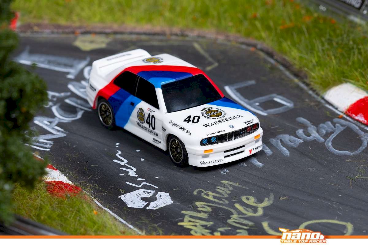 HPI Racing nano-TTR 1987 BMW M3 E30 Warsteiner (HP160992)