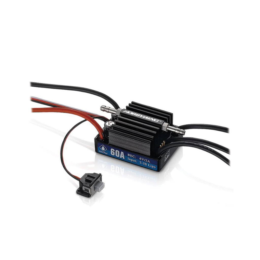 Hobbywing W/P - B/L - ESC for Boat - Seaking - 60A - V3.1 (HW30302200)