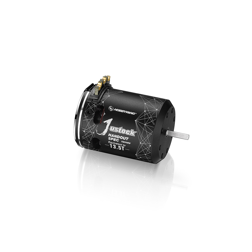 Hobbywing JUSTOCK Handout Spec Motor - 3200kv- 13.5T (HW30408018)