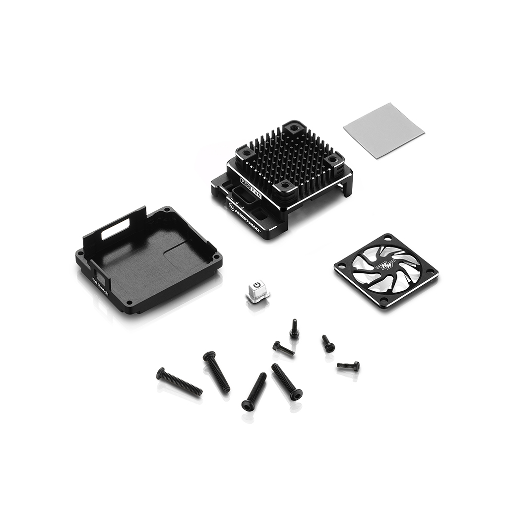 Hobbywing XERUN XR10 Pro Ge Elite Cases Set-Midnight Silver (HW30850020)