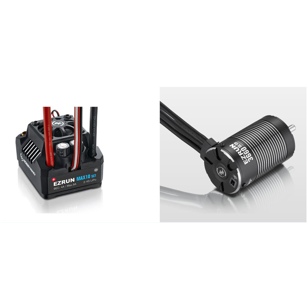 Hobbywing EZRUN - Combo - MAX10 SCT - 3660SL - 4600KV (HW38010202)