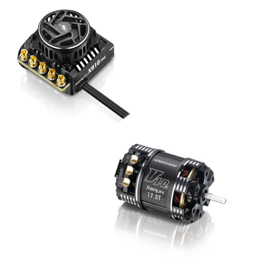 Hobbywing XERUN COMBO XR10 Pro G3 &amp; V10 G3 8.5T (HW38020452)