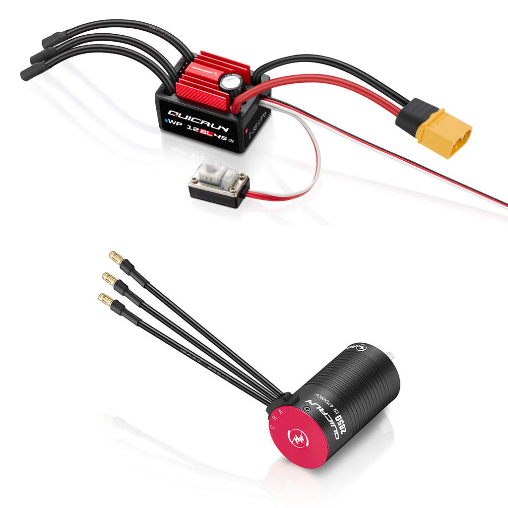 Hobbywing QR12BL45 G2 &amp; 2850SL 3400KV COMBO (HW38030213)