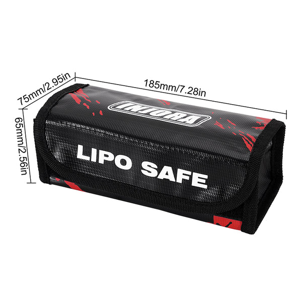 INJORA LiPo Battery Safe Bag Storage Pouch (185*75*65mm) (INA-115)