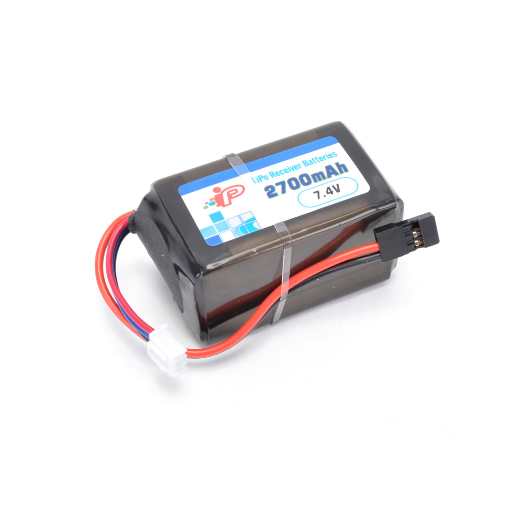 Intellect Rx Lipo 2700mAh 1C 2S2P Hump (IP753048-2S2P)