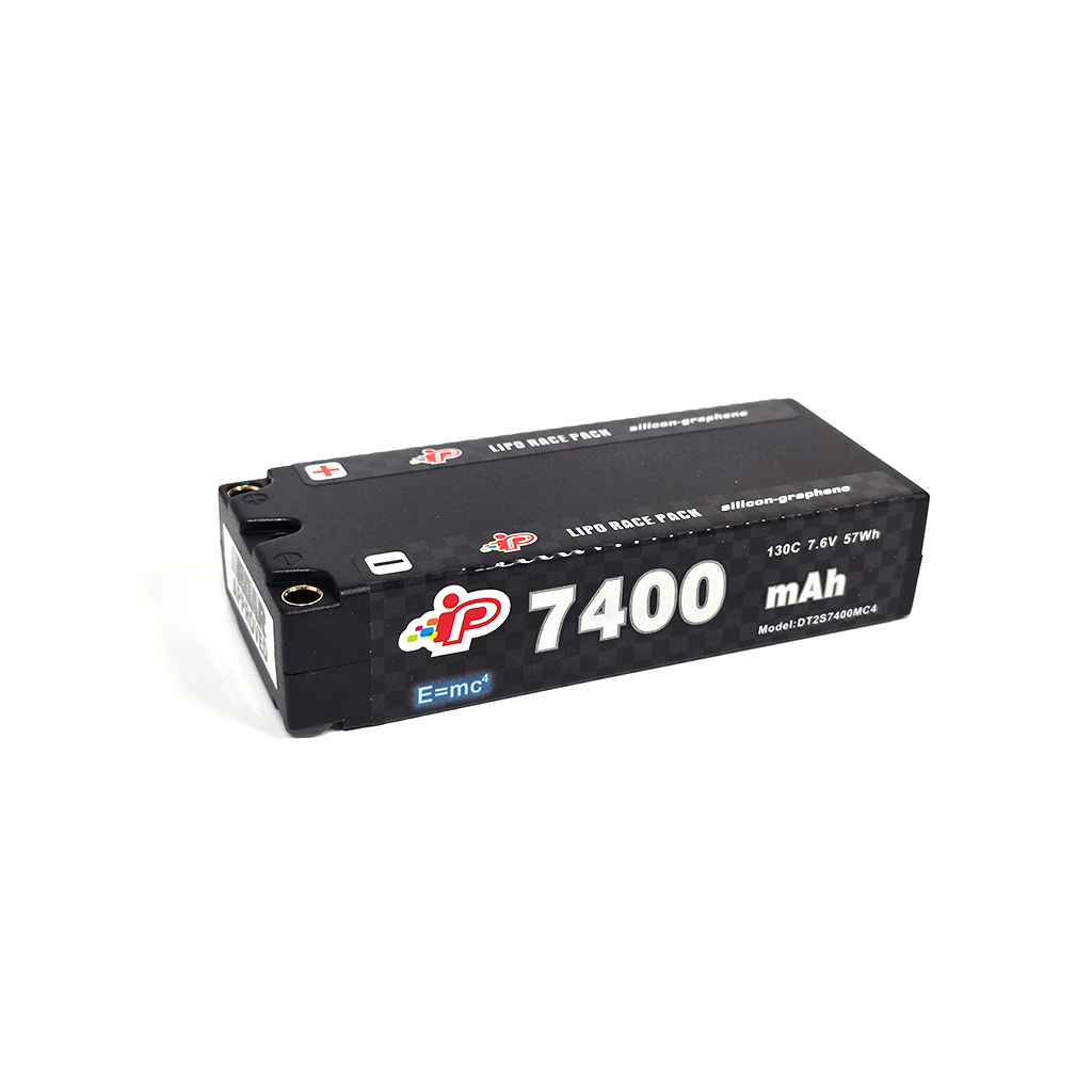 Intellect LiPo LiHV 7400mAh 2S 25.1mm M/Stick 7.6v (IPDT2S7400MC4)