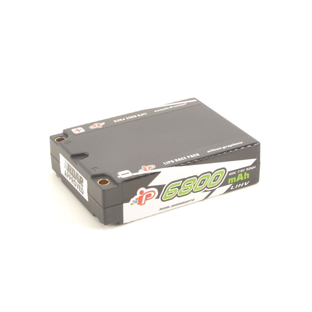 Intellect LiPo LiHV 6800mAh 2S Square 7.6v (IPSQ2S6800PT2) ** SALE **