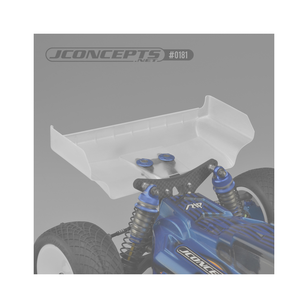 JConcepts JConcepts-Aero S-Type 7inch Rear Wing, 2pc (JC0181)