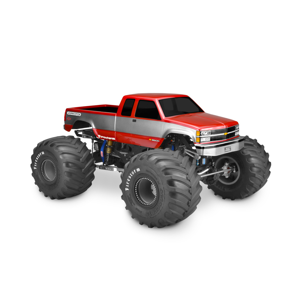 JConcepts 1988 Chevy Silverado Extended Cab, Mt Body (JC0339)