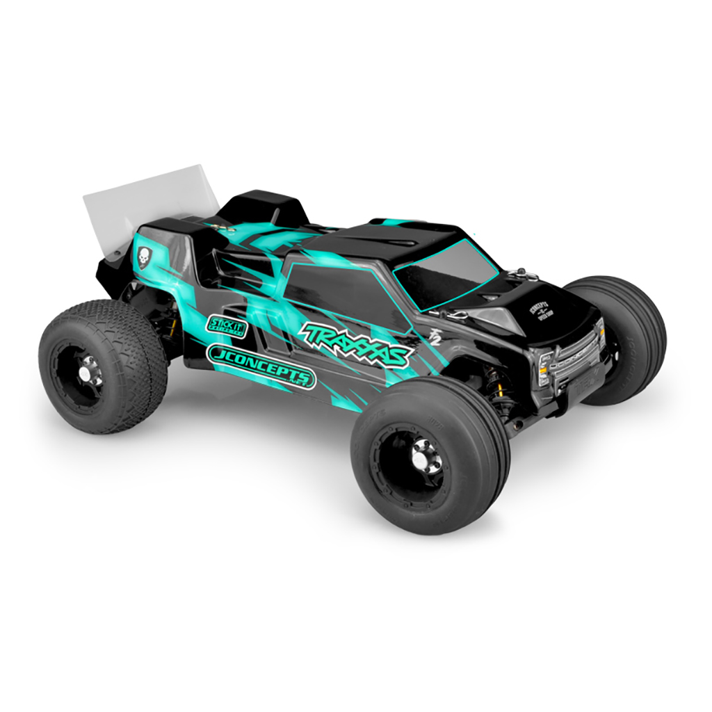 JConcepts F2-Rustler VXL Body w/Rear Spoiler (JC0374)