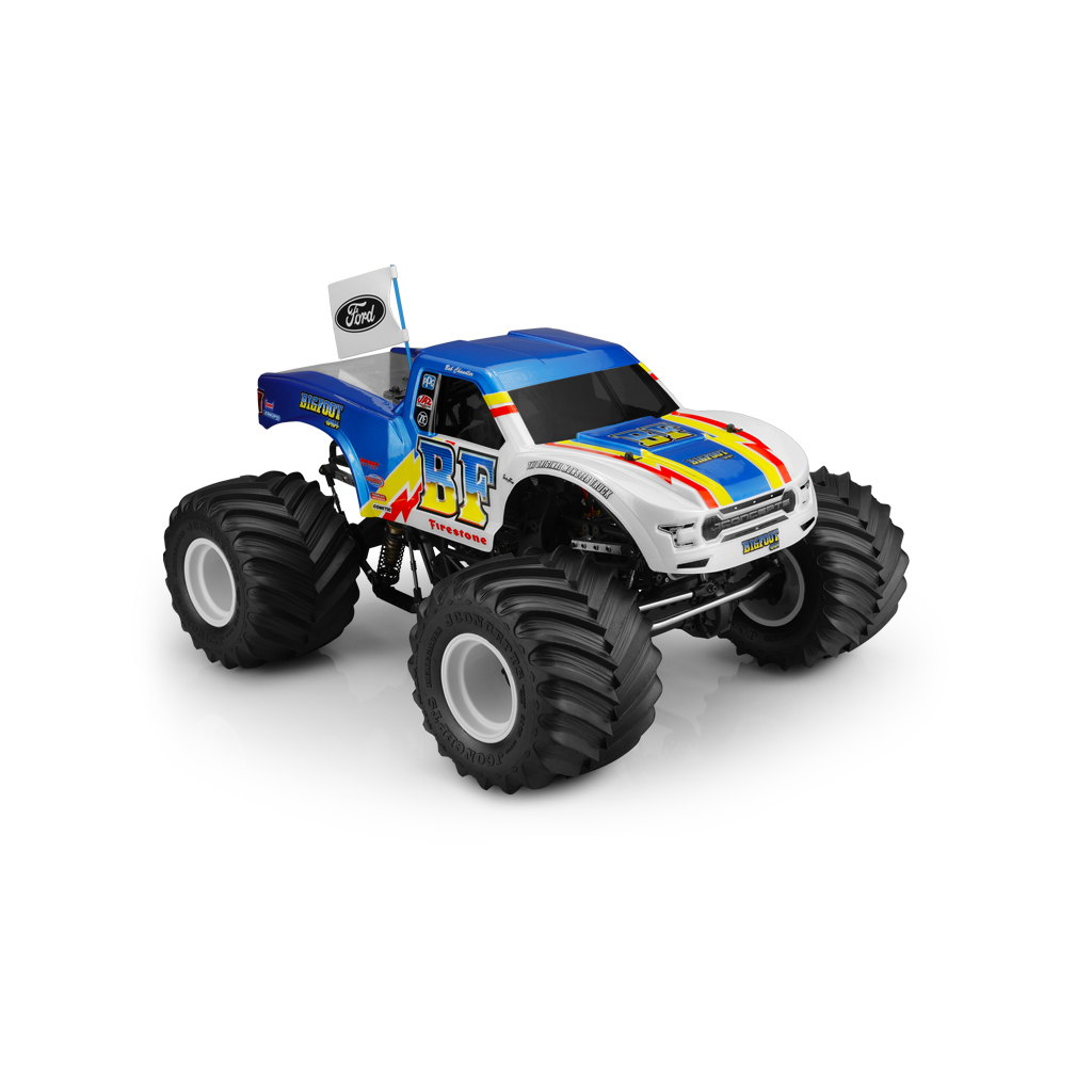 jConcepts 2020 Ford Raptor Body - BF Power logo - MT Body (JC0423BFP)